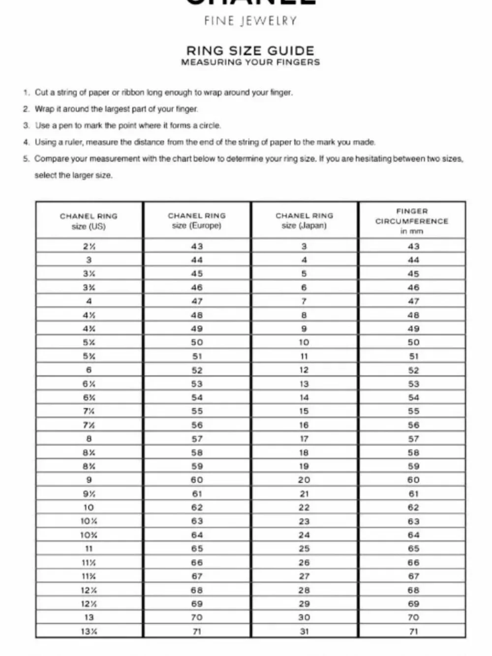 CHANEL ring matelasse
